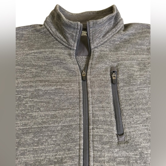 UNTUCKit Full‎ Zip Fleece Sweatshirt Jacket XXL Gray - Picture 2 of 10